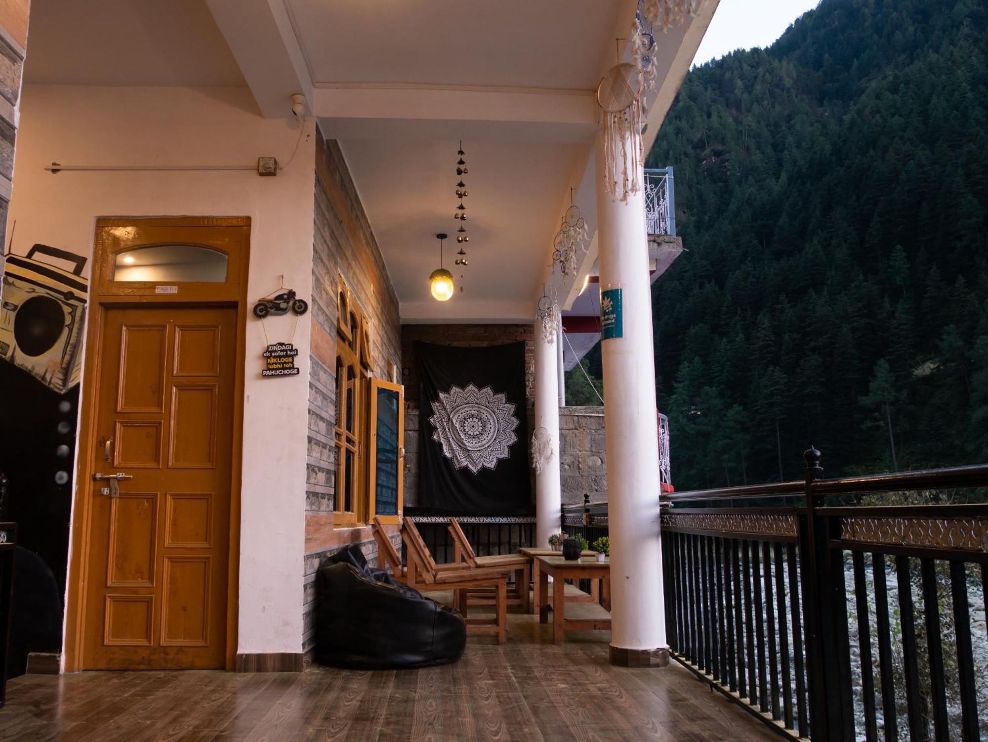 Wabi Sabi Riverside Hostel Kasol Kültér fotó